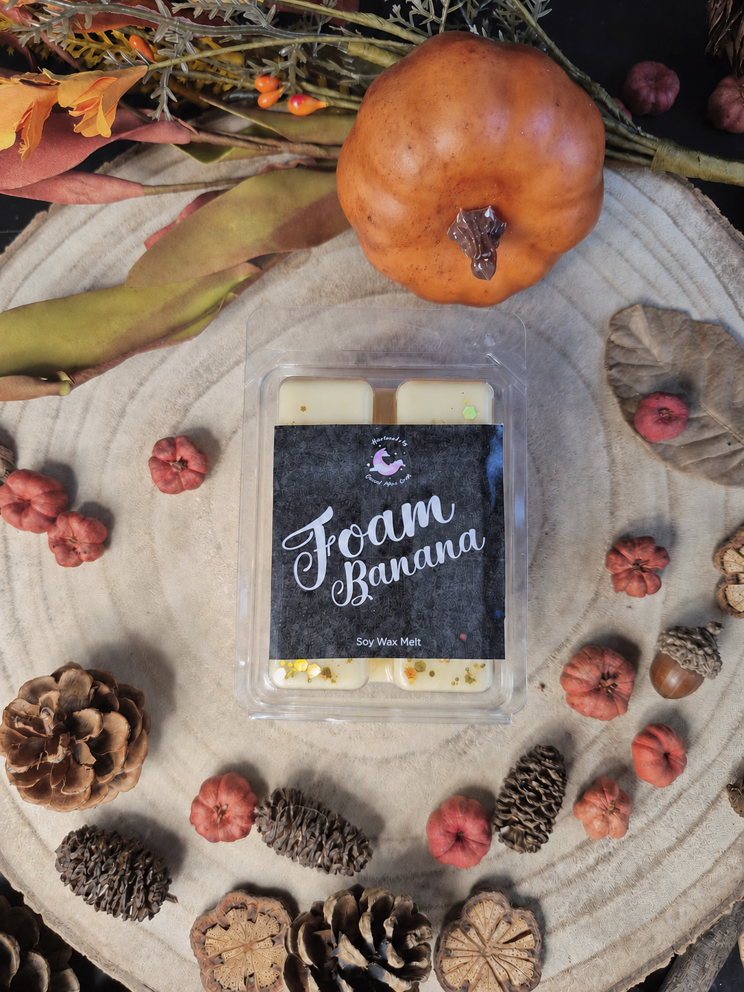 Foam Banana Wax Melt Pack
