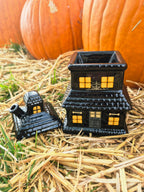 Black Haunted House Wax Melt Warmer